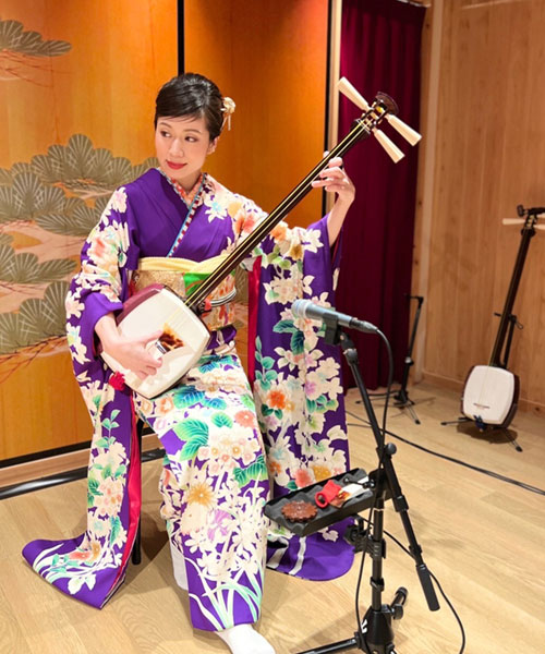 加賀丈子 津軽三味線演奏